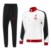 Liverpool Jacket Tracksuit 2024/25 White - gogoalshop