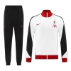 Liverpool Jacket Tracksuit 2024/25 White - gogoalshop