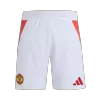 Manchester United Home Authentic Soccer Shorts 2024/25 - gogoalshop