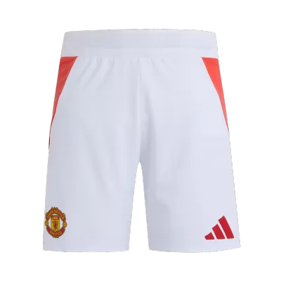 Manchester United Home Authentic Soccer Shorts 2024/25 - gogoalshop