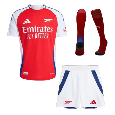 Arsenal Home Authentic Jerseys Full Kit 2024/25 - gogoalshop