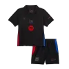 Barcelona Away Kids Soccer Jerseys Kit 2024/25 - Spotify Logo Without Text - gogoalshop