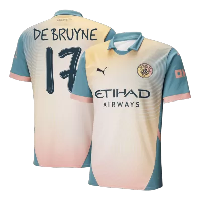 DE BRUYNE #17 Manchester City Fourth Away Soccer Jersey 2024/25 - gogoalshop