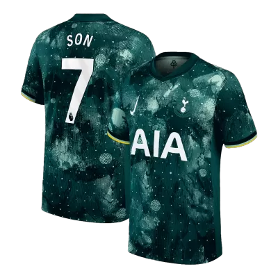 SON #7 Tottenham Hotspur Third Away Authentic Soccer Jersey 2024/25 - gogoalshop