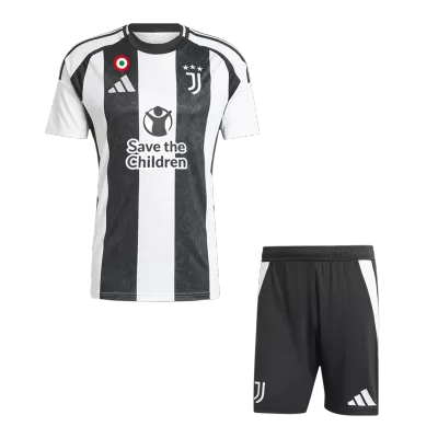 Juventus Home Jerseys Kit 2024/25 - Save The Children Sponsor - gogoalshop