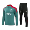 Kid's Liverpool Zipper Sweatshirt Kit(Top+Pants) 24/25 - gogoalshop