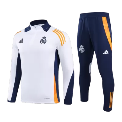 Real Madrid Zipper Sweatshirt Kit(Top+Pants)  24/25 - gogoalshop