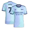 SAKA #7 Arsenal Third Away Soccer Jersey 2024/25 - gogoalshop