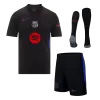 Barcelona Away Jerseys Full Kit 2024/25 - Spotify Logo Without Text - gogoalshop