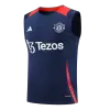 Manchester United Pre-Match Sleeveless Top 2024/25 Navy - gogoalshop