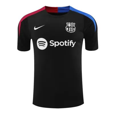 Barcelona Pre-Match Soccer Jersey 2024/25 Black - gogoalshop