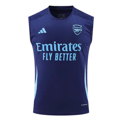 Arsenal Pre-Match Sleeveless Top 2024/25 Navy - gogoalshop