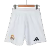 Real Madrid Home Authentic Soccer Shorts 2024/25 - gogoalshop