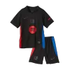 Barcelona Away Kids Soccer Jerseys Kit 2024/25 - Spotify Logo Without Text - gogoalshop