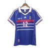 Vintage Soccer Jersey HENRY #12 France Home 1998 - gogoalshop