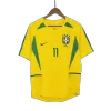 Vintage Soccer Jersey RONALDINHO #11 Brazil Home 2002/03 - gogoalshop