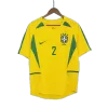 Vintage Soccer Jersey CAFU #2 Brazil Home 2002/03 - gogoalshop