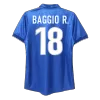 Vintage Soccer Jersey BAGGIO R. #18 Italy Home 1998 - gogoalshop