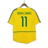 Vintage Soccer Jersey RONALDINHO #11 Brazil Home 2002/03 - gogoalshop