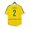 Vintage Soccer Jersey CAFU #2 Brazil Home 2002/03 - gogoalshop