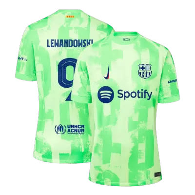 LEWANDOWSKI #9 Barcelona Third Away Soccer Jersey 2024/25 - UCL - gogoalshop