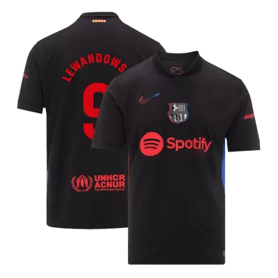 LEWANDOWSKI #9 Barcelona Away Soccer Jersey 2024/25 - gogoalshop