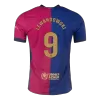 LEWANDOWSKI #9 Barcelona Home Authentic Soccer Jersey 2024/25 - Spotify Logo Without Text - gogoalshop