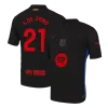 F.DE JONG #21 Barcelona Away Authentic Soccer Jersey 2024/25 - Spotify Logo Without Text - gogoalshop