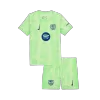 Barcelona Third Away Kids Soccer Jerseys Kit 2024/25 - UCL (Spotify Logo Without Text) - gogoalshop