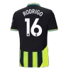 RODRIGO #16 Manchester City Away Soccer Jersey 2024/25 - gogoalshop