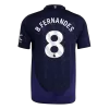 B.FERNANDES #8 Manchester United Away Authentic Soccer Jersey 2024/25 - gogoalshop