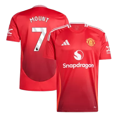 MOUNT #7 Manchester United Home Soccer Jersey 2024/25 - gogoalshop