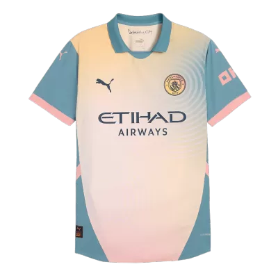 Manchester City Fourth Away Authentic Soccer Jersey 2024/25- Definitely City (UCL) - gogoalshop