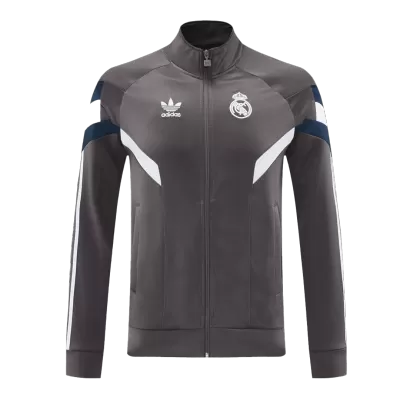 Real Madrid Track Jacket 2024/25 - Gray - gogoalshop