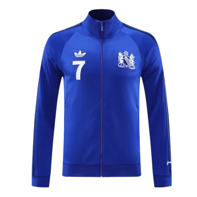 Manchester United Track Jacket 2024/25 - Blue - George Best - gogoalshop