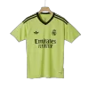 Real Madrid Third Away Goalkeeper Soccer Jersey 2024/25 Yellow - gogoalshop