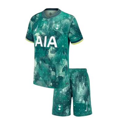 Tottenham Hotspur Third Away Kids Soccer Jerseys Kit 2024/25 - gogoalshop