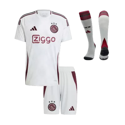 Ajax Third Away Kids Soccer Jerseys Full Kit 2024/25 - gogoalshop