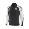 Real Madrid 1/4 Zip Tracksuit 2024/25 Gray - gogoalshop