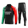 Arsenal 1/4 Zip Tracksuit 2024/25 Black - gogoalshop