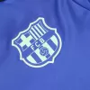 Barcelona 1/4 Zip Tracksuit 2024/25 Kids Blue - gogoalshop