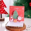 1 Pcs Random Style Personalized Christmas Greeting Card - gogoalshop