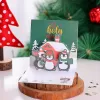 1 Pcs Random Style Personalized Christmas Greeting Card - gogoalshop