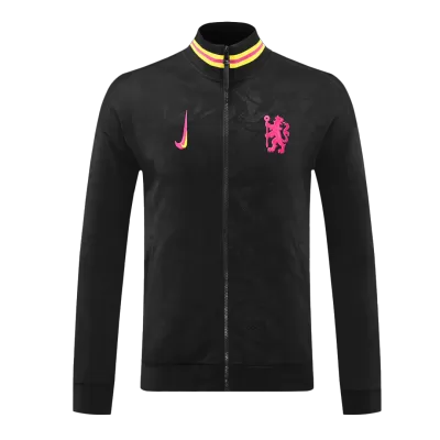 Chelsea Jacket Tracksuit 2024/25 Black - gogoalshop