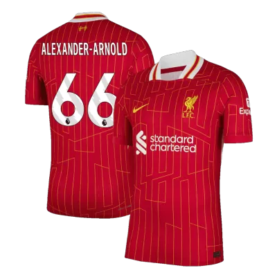 ALEXANDER-ARNOLD #66 Liverpool Home Authentic Soccer Jersey 2024/25 - gogoalshop