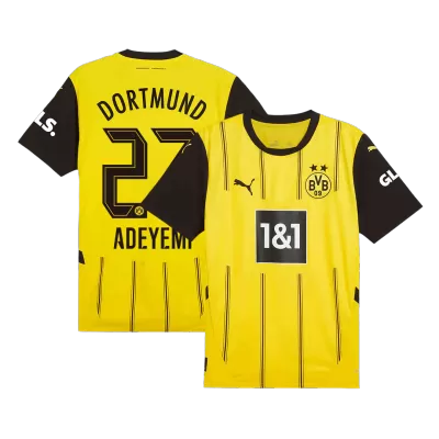 ADEYEMI #27 Borussia Dortmund Home Soccer Jersey 2024/25 - gogoalshop