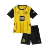 Borussia Dortmund Home Kids Soccer Jerseys Full Kit 2024/25 - gogoalshop