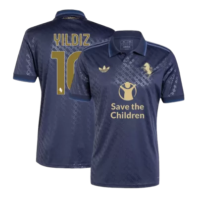 YILDIZ #10 Juventus Third Away Soccer Jersey 2024/25 - Save The Children Sponsor  - gogoalshop