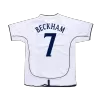 Vintage Soccer Jersey BECKHAM #7 England Home 2002 - gogoalshop