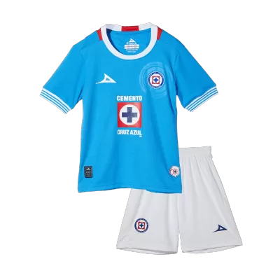 Cruz Azul Home Kids Soccer Jerseys Kit 2024/25 - gogoalshop